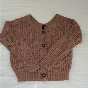 Crop sweater
